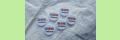 Magnet-Set 6x Magnet weis