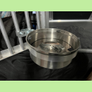 Napf EDELSTAHL NEU mit Halterung 18 cm